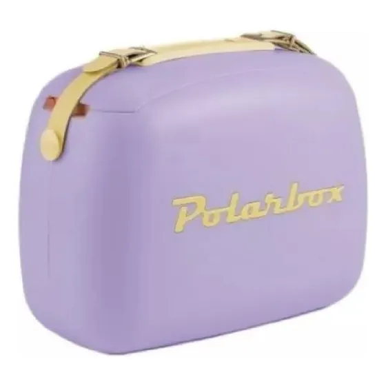 Lunchera Polarbox 6 L Cooler Bag Malva - Amarillo Pop Lila