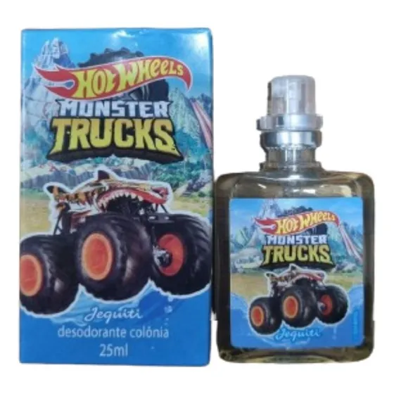 Colônia Hot Wheels Monster Trucks 25ml (emb. Nova) - Jequiti