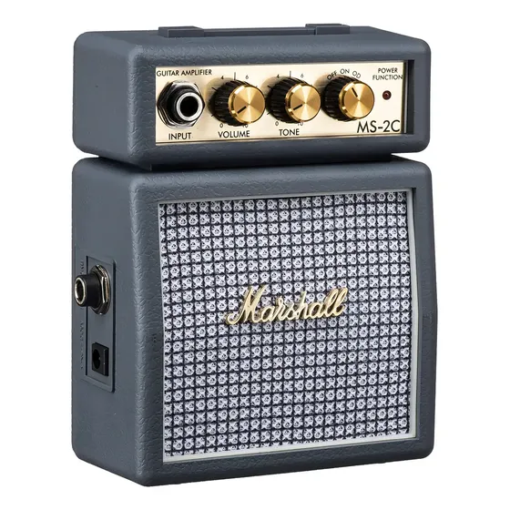 Mini Amplificador Marshall Ms2 Marshallito 2w Color Gris | Cuotas sin interés