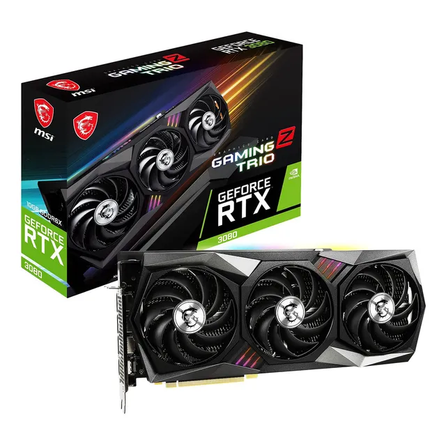 Tarjeta Gráfica Msi Gaming Geforce Rtx 3080 Gaming Z Trio 10