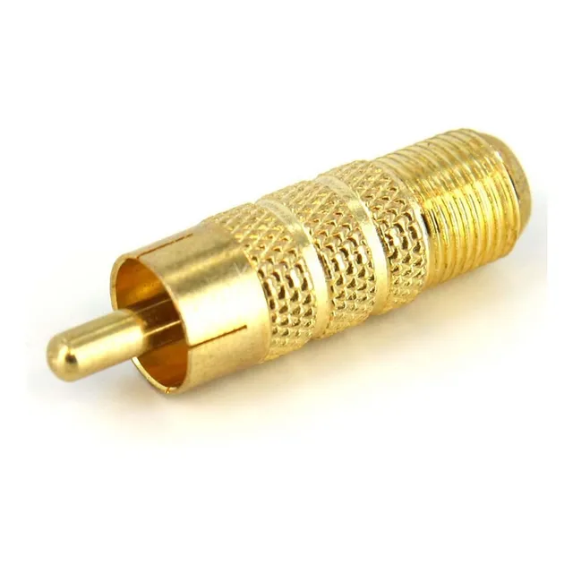 Adaptador F A Rca Macrotel Mv-254 Dorado