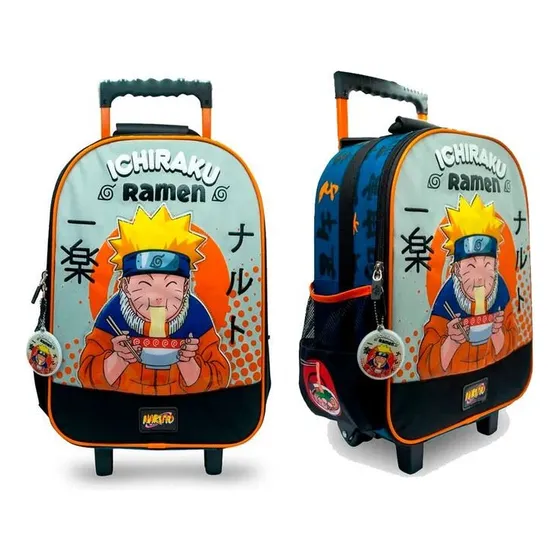 Maleta Escolar Infantil Naruto Color Multicolor