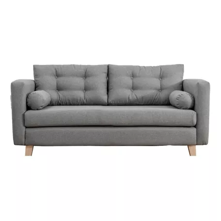 Sillon Sofa Retro Vintage De 2 Cuerpos Premium 1.20 Mts