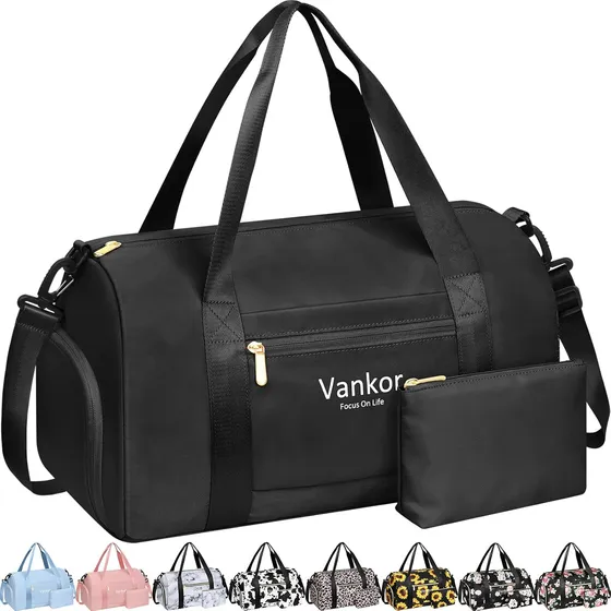 Bolso De Gimnasio Para Mujeres Impermeable, 44 Cm De Largo