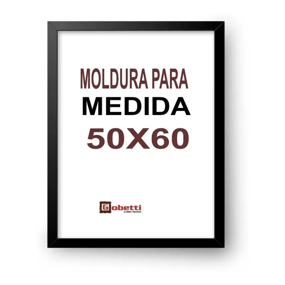 Moldura 50x60 Com Vidro