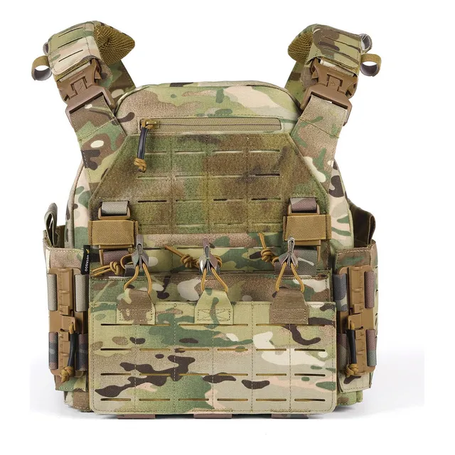 Chaleco Táctico Militar Porta Placas Molle Airsoft Paintball