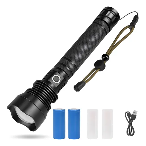 Lanternas Led Xhp360 Zoom 150000 Lm Lanternas Táticas