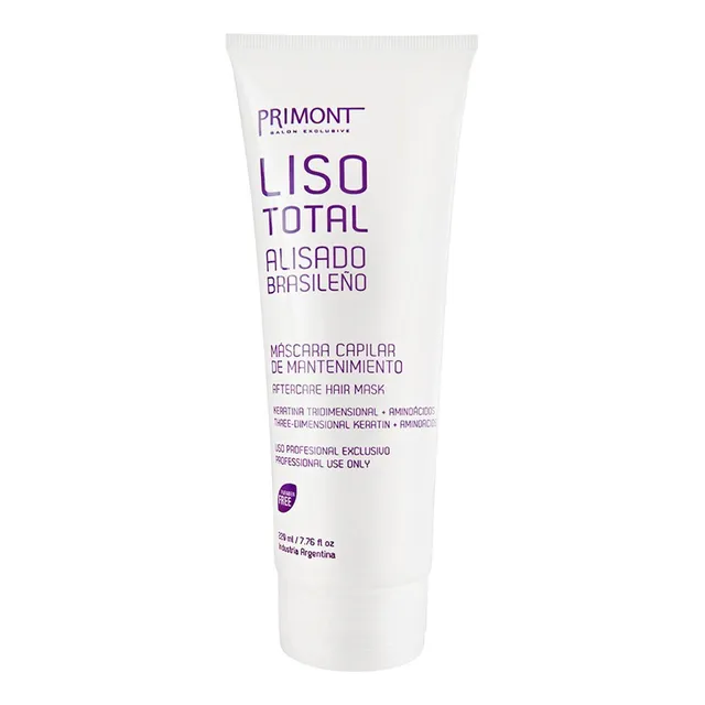 Máscara Capilar Alisado Brasileño Liso Total X220g Primont