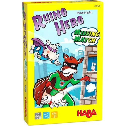 Rhino Hero Missing Match Juego De Mesa - Haba