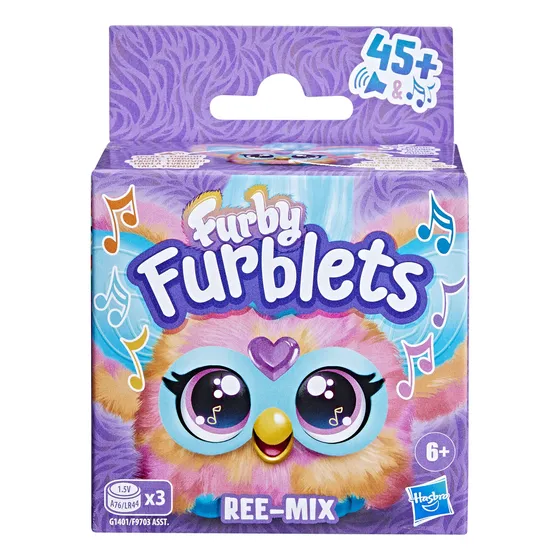 Peluche Furby Furblets Figura De 5 Cm - Hasbro Color Ree-Mix