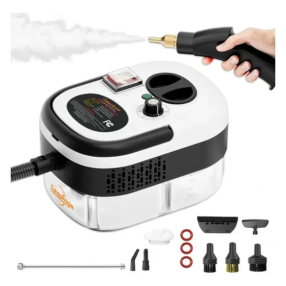 Limpiador De Vapor A Presión De Alta Temperatura De 2500w Blanco
