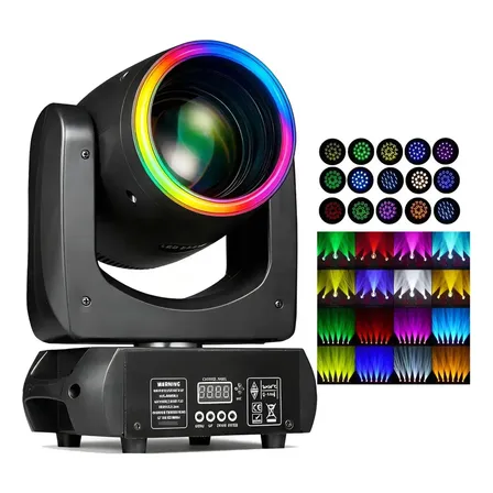 200w Moving Head Led Beam Rgbw Prisma E Gobo Giratorio Dmx 127/220v