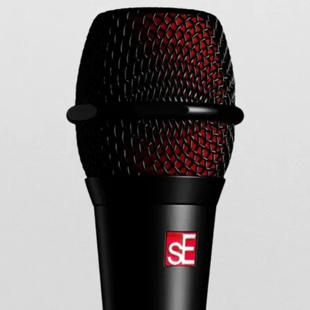 Microfone Vocal Dinâmico Se Electronics V7 Black