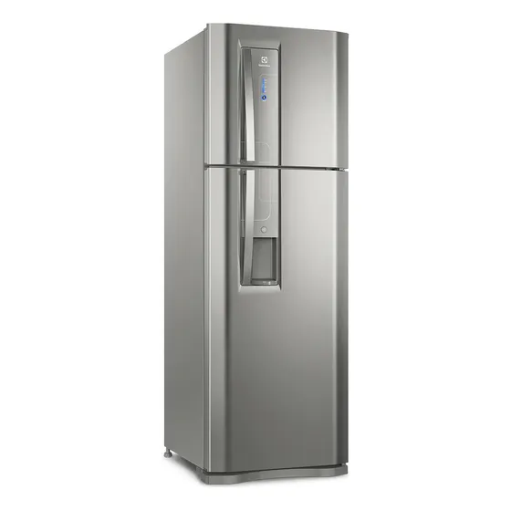 Heladera con freezer Electrolux Top Freezer TW42S color inox con capacidad de 382L 220V