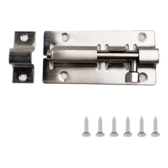 Picaporte Cerrojo Carcelero 10 Cm, Pestillo Para Puerta 