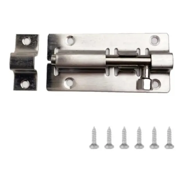 Picaporte Cerrojo Carcelero 10 Cm, Pestillo Para Puerta 
