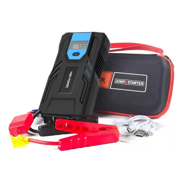 Arrancador De Batería 12v Para Auto Y Moto  Portátil Y Segu
