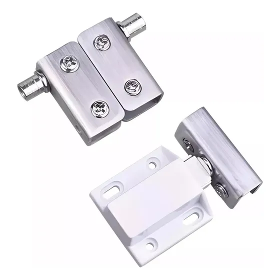 Pack 2 Bisagra Para Puertas De Vidrio 4cmx2cm