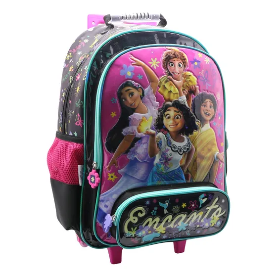 Mochila Con Carro Encanto Ep146 Disney Original 18''