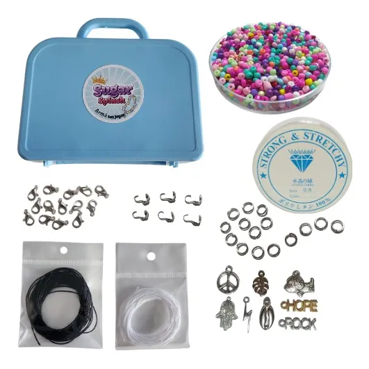 Kit Para Armar Bijouterie 1430 Pcs Oferta Ideal Regalo #01