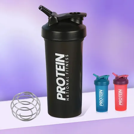 Coqueteleira Academia 600ml Preto Coqueteleira Shaker Garrafa Para Academia Esportes Diário Trabalhar Universal Escola Nadar Coqueteleira Academia Inox Filtros Fit Shakeirat