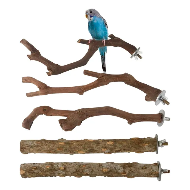 Perchas Para Pájaros Perchas Para Loros 5 Uds Soporte Para L