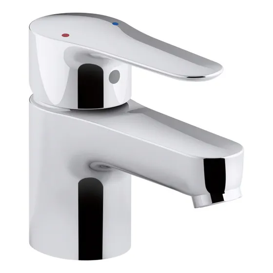 Lavabo Baño Una Sola Manija Cromado Pulido