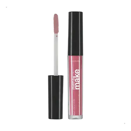 Batom Líquido Odorata Rosado-Matte Com Glitter de Longa Duração