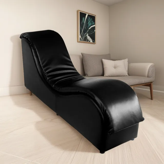 Sillón Kamasutra Tantra Potro Amor Puff Divan Para Hotel Negro
