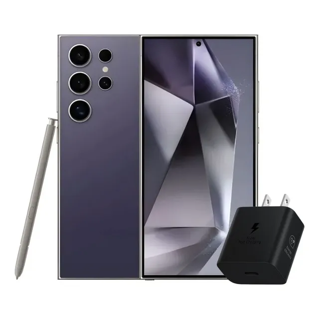 Samsung Galaxy S24 Ultra 256gb 12ram Titanium Violeta + Power Adapter Samsung 25w