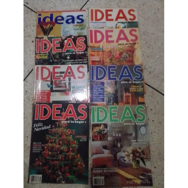 Revistas Usadas Ideas Casa Y Jardin, Elle Decoracion
