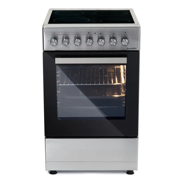 Cocina James C 200a Vtks Vitroceramica Electrica Color Inox
