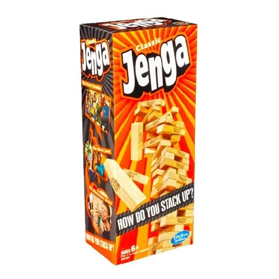 Jenga Clasico | Juego De Mesa Hasbro Nuevo Original