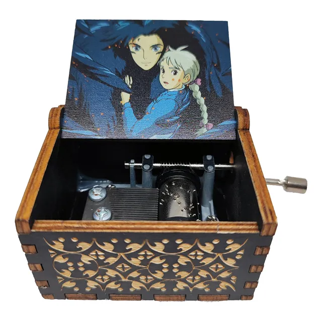 El Castillo Ambulante De Howl Caja Musical Studio Ghibli