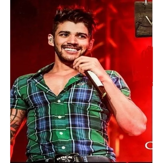 Cinto C/ Fivela Gusttavo Lima Sertanejo Country Rodeio Live