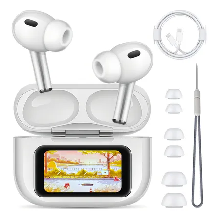 Anc Audífonos In-ear Inalámbricos Con Cancelación De Ruido Audifonos Manos Libres Gamer Auriculares Bluetooth Audifonos Inalambricos In-ear Carga Inalambrica Accesorios Para Celulares