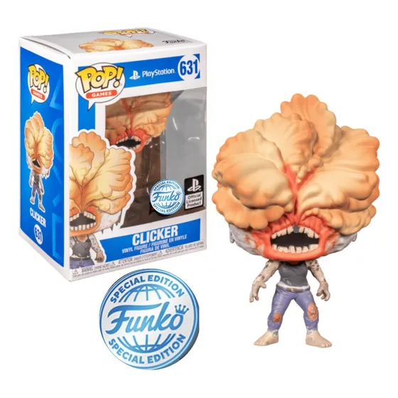 Funko Pop Clicker #631 The Last Of Us Ellie Joel Nuevo Games