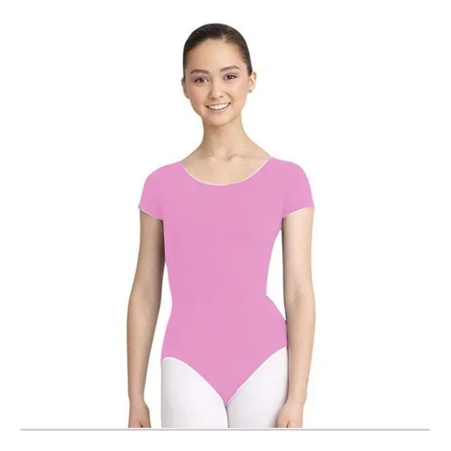 Malla Para Ballet  Y Patinaje .adulto Manga Corta.