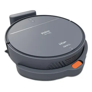 Aspirador Robô Philco Função Mop Pas29a Bivolt 35w Cinza Bivolt