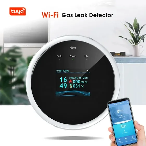 Detector Inteligente De Fugas De Gas Wifi