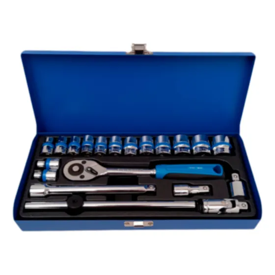  Juego Maleta 20 Piezas 3/8 Dados Cortos Tooltech Taiwan