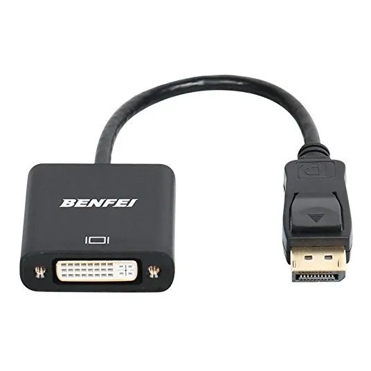 Displayport A Dvi Dvi-d Single Link Adaptador, Benfei Displa
