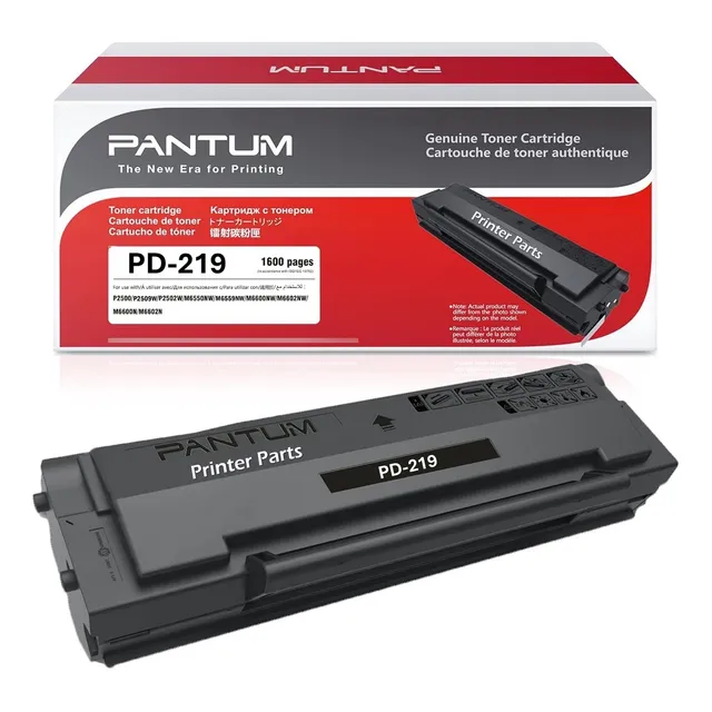 Tóner Pantum Pd-219 Color Negro