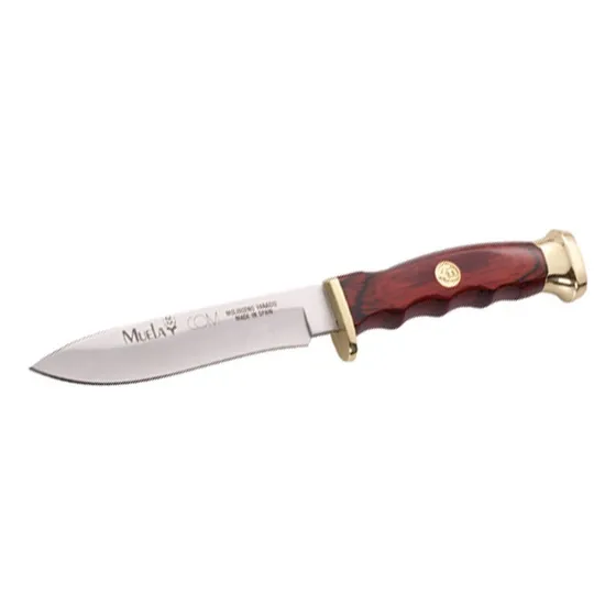 Cuchillo Muela Para Caceria Comf10 Color Cafe