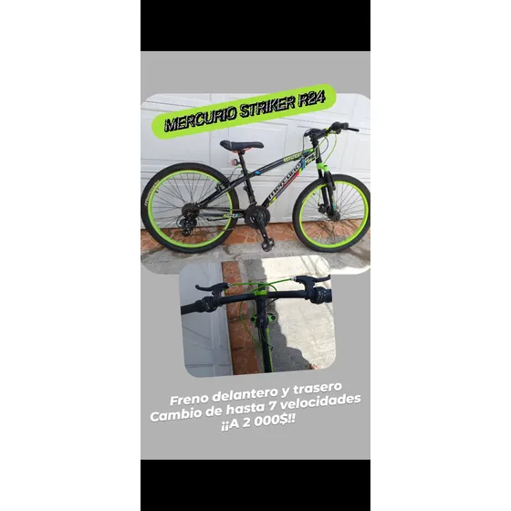 Bicicleta Mercurio Striker 2020