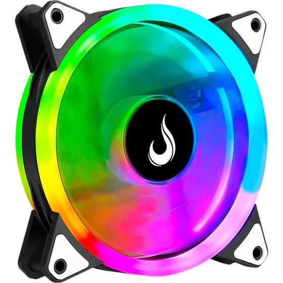 Cooler Fan 120mm Dual Led Rgb 12v 4pin Aura Sync Rgb Fusion