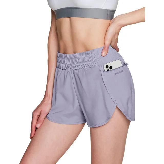 2 Pantalon Corto Mujer Para Correr Tejido Transpirable Dry