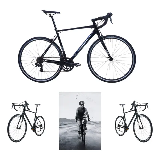 Bicicleta Speed Tsw Tr30 14v 2024 Road Ciclismo Cor Preto Tamanho Do Quadro 54 Cm