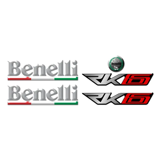 Kit De Emblemas Benelli Rk6 En Resina Designpro