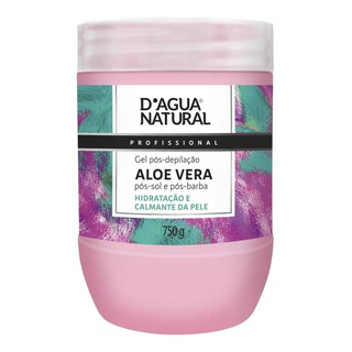 Gel Pós Depilação Aloe Vera 750g Dagua Natural Gel Pós Depilação Aloe Vera 750g Dagua Natural